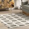 Nuloom Fressia Modern High-Low Geometric Area Rug 4ft x 6ft OZHV01A-406 - alternate 3